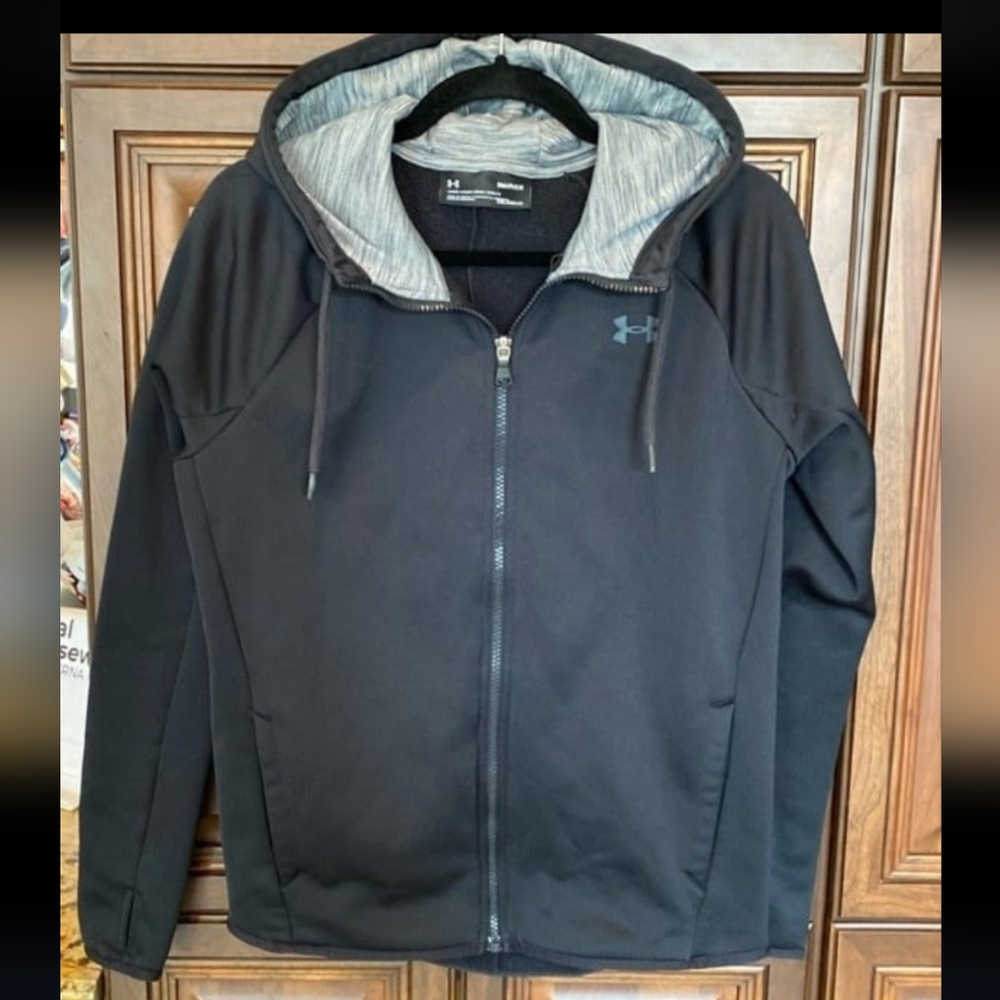 Under Armour Women's Black and Gray Performance Jacket